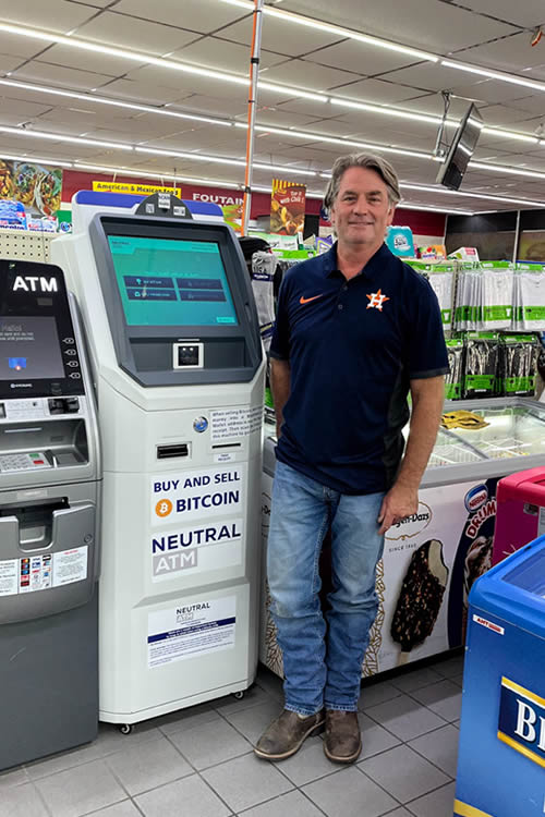 Neutral ATM - Bitcoin ATM in Houston Texas  at Almeda Neighborhood Store